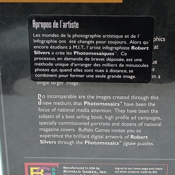 Photomosaics Lighthouse Puzzle 1026 Pieces New Factory Sealed Robert Silvers Art - Picture 7 of 14